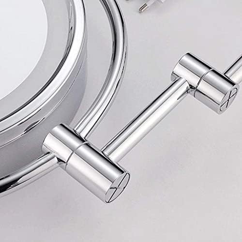 Wall-Mounted Vanity Mirror 360 Swivel LED Makeup Mirror