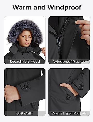 Stay Cozy in Winter with Wantdo Boys Waterproof Puffer Jacket