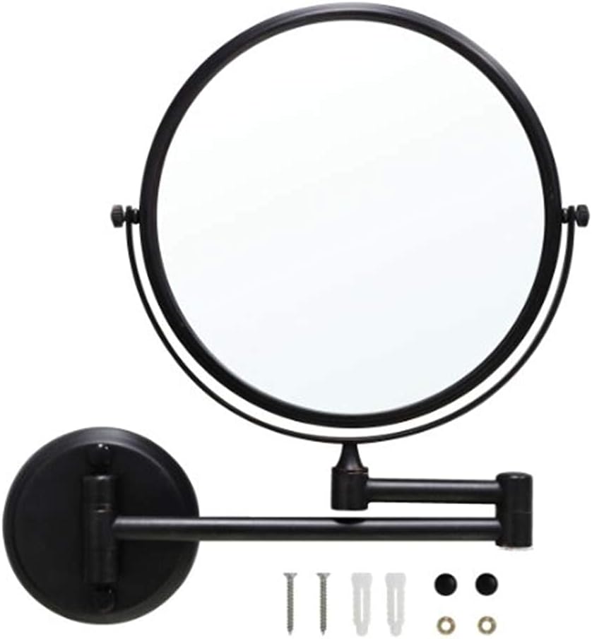 Wall-Mounted Makeup Mirror 6-inch Durable Vanity for Shaving Beauty
