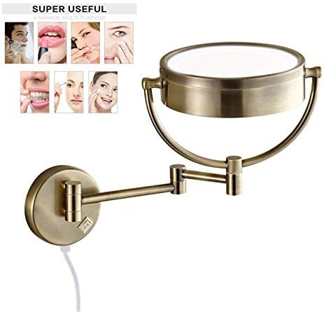 Retro European Style Double-Sided Makeup Mirror