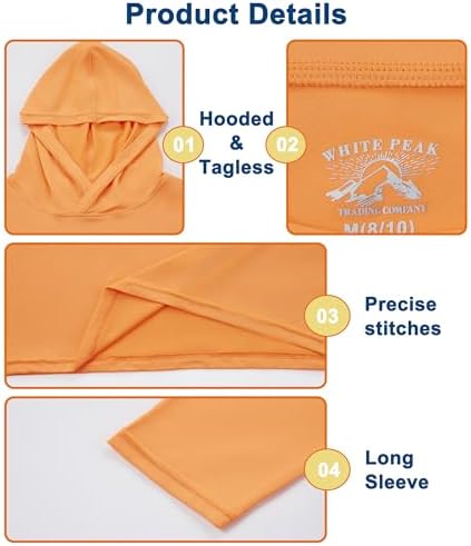 4-Piece Dry Fit Long Sleeve Hoodie for Boys