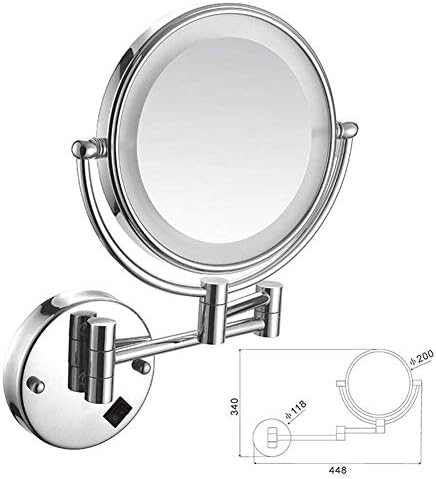 HD Pro External Wall-Mounted Makeup Mirror