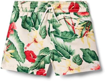 Tropical Wave Swimming Pants for Boys