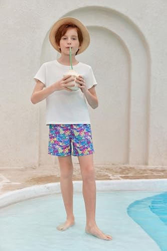 Haloumoning Boys Swim Trunks Durable Quick-Dry and Stylish