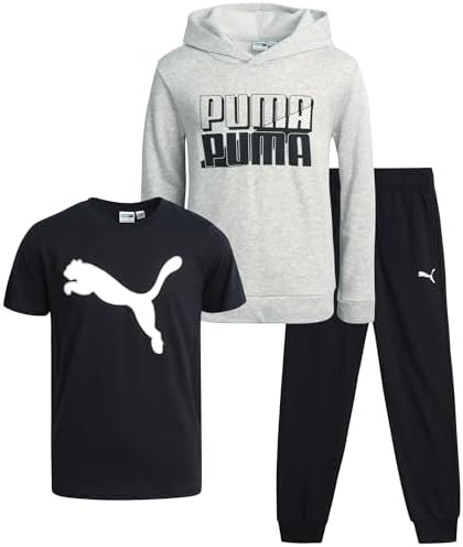 PUMA Boys 3-Piece Jogger Set
