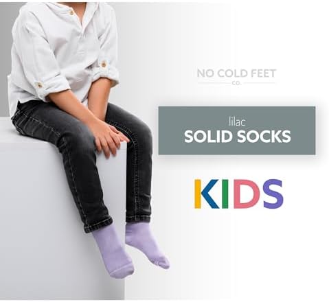 Kids Boys Fun Dress Socks with Colorful Patterns