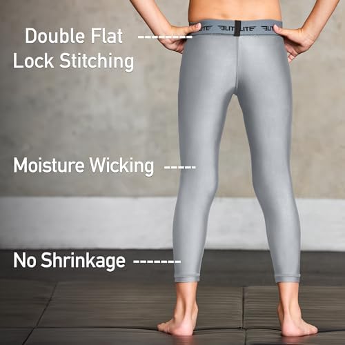 Elite Sports Kids MMA Spat Performance Compression Leggings