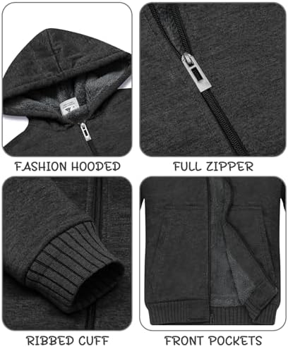 Kids Teens Boys Fleece Jacket