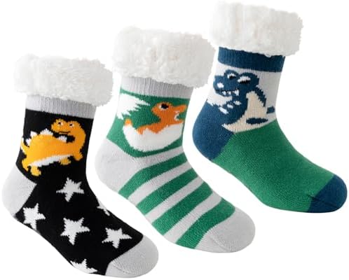 Caudblor Kids Slipper Socks Cozy Perfect for Winter