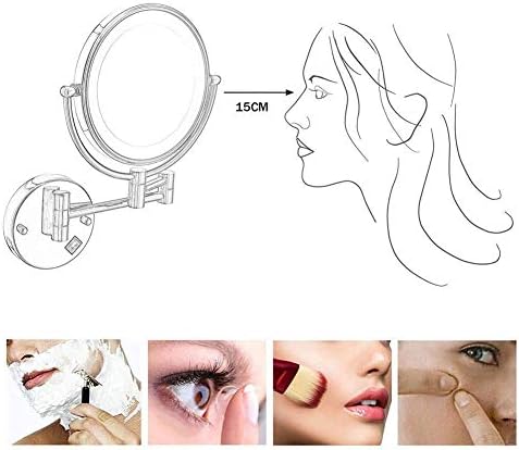 HD Pro External Wall-Mounted Makeup Mirror