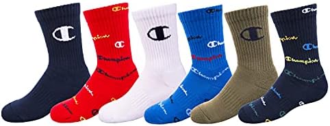 Champion Kids 6-Pack Crew Socks