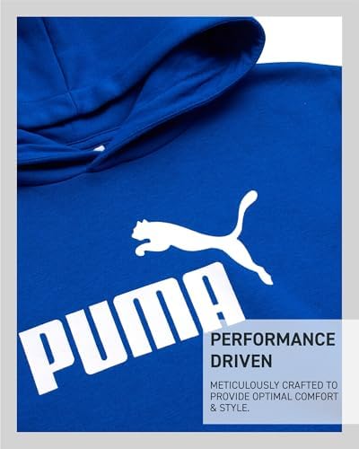 PUMA Boys Fleece Hoodie with Kangaroo Pockets
