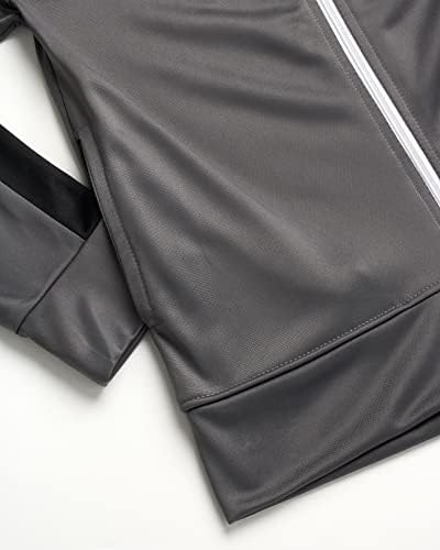 RBX Boys Active Tracksuit Set 2 Piece Zip Tricot