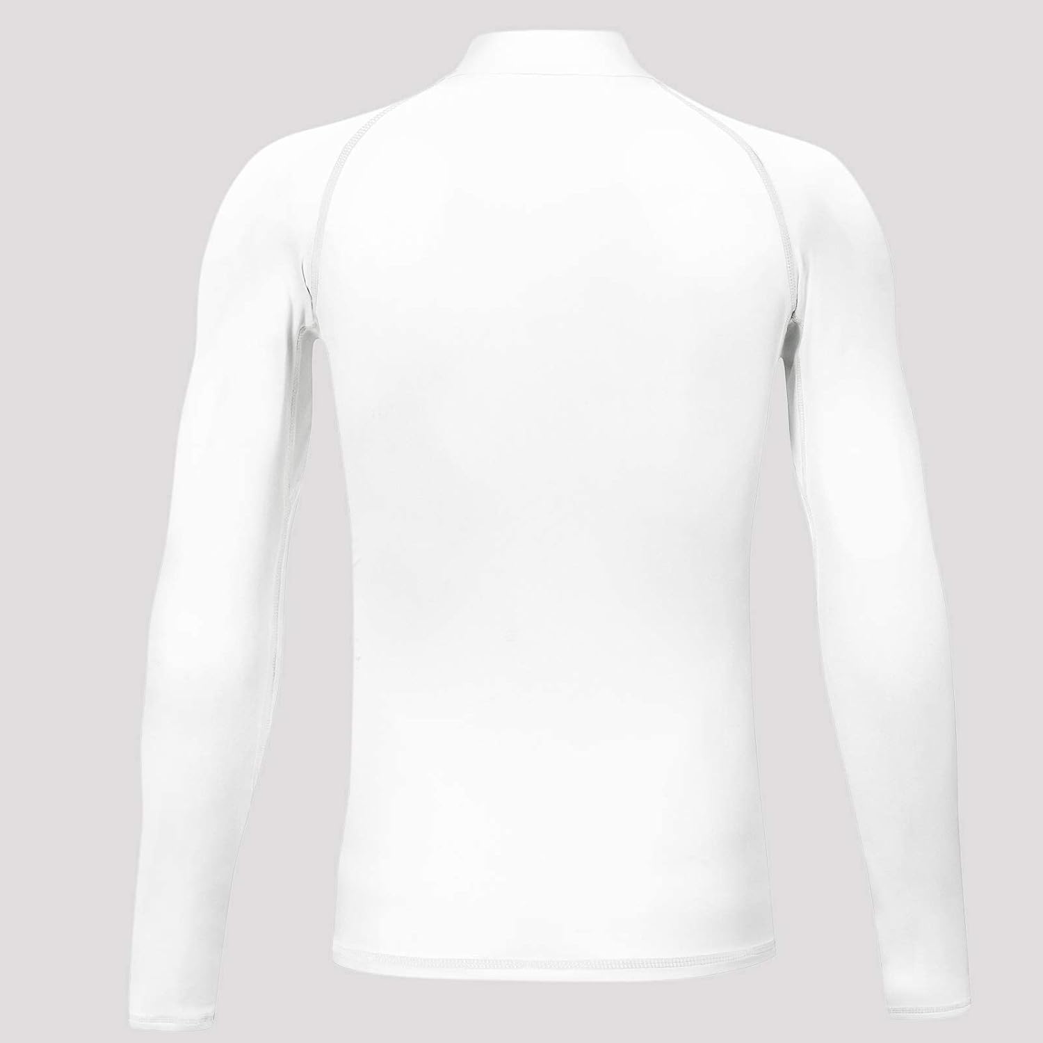 Youth Thermal Compression Shirt Fleece Lined Turtle Neck Active Base Layer 1