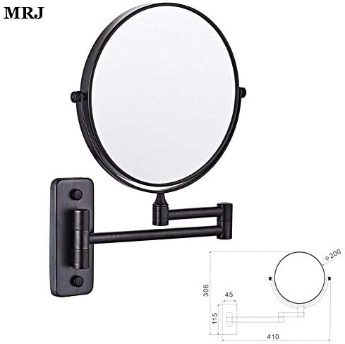 LCARY 3X Wall-Mounted Makeup Mirror