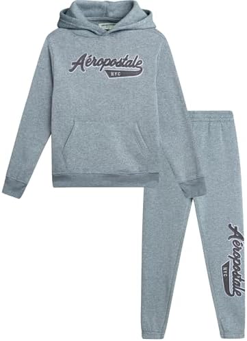 AEROPOSTALE Boys Active Pants Set - Graphic Hoodie Jogger