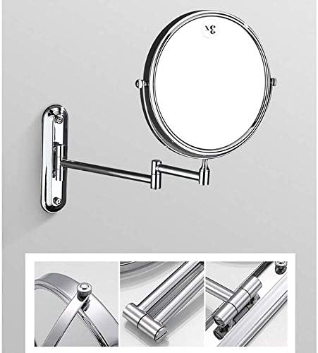 FUDGIO 3X Magnification Double Sided Makeup Mirror
