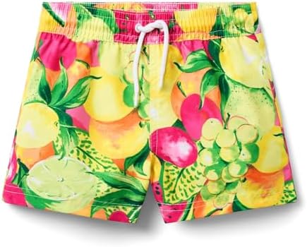 Janie and Jack Boys Fruit Swim Shorts