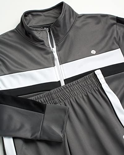 RBX Boys Active Tracksuit Set 2 Piece Zip Tricot