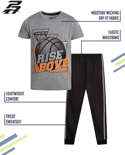 Pro Athlete Boys Performance and Comfort for Active Summer Fun
