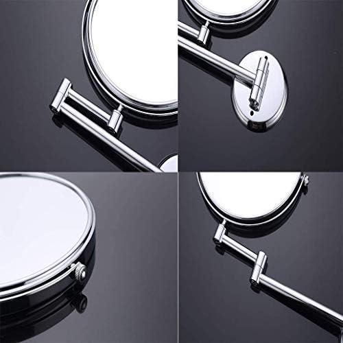 Wall Mounted Makeup Mirror 8 Inch Double Sided 3X Magnification