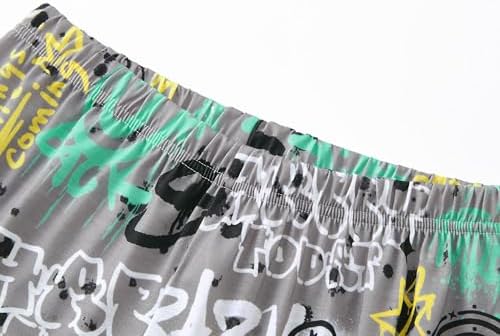 Beezizac Boys Pajamas with Trendy Graphic Design