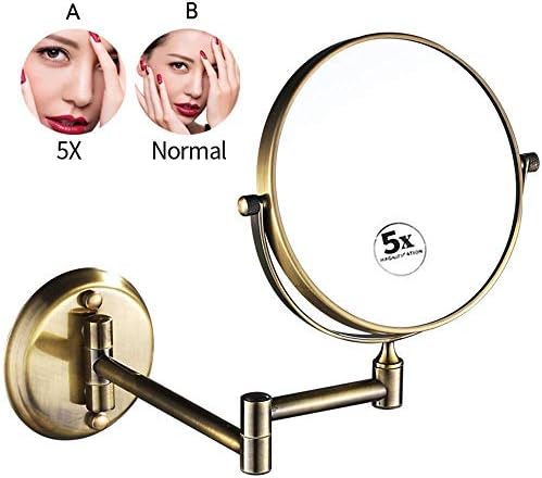 Light Up Life Wall-Mounted Makeup Mirror