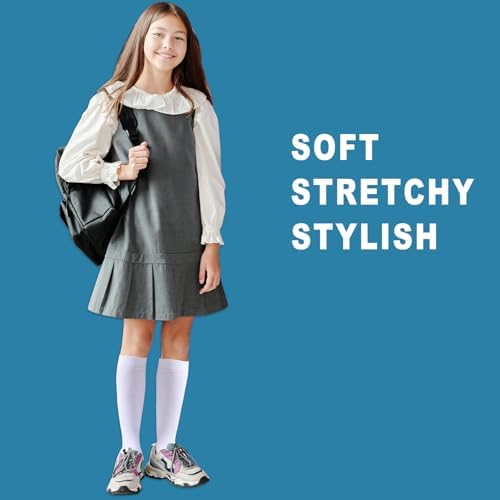 EPEIUS Kids Knee High Socks 5T-15 Years