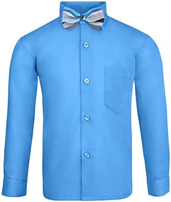 S H Churchill Co Boys 4 Piece Dress Shirt Set