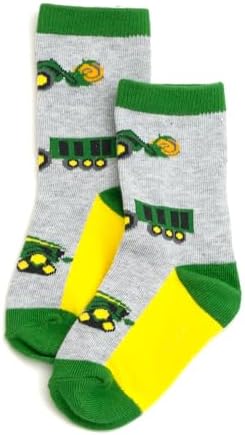 John Deere Kids Truck Socks Crew