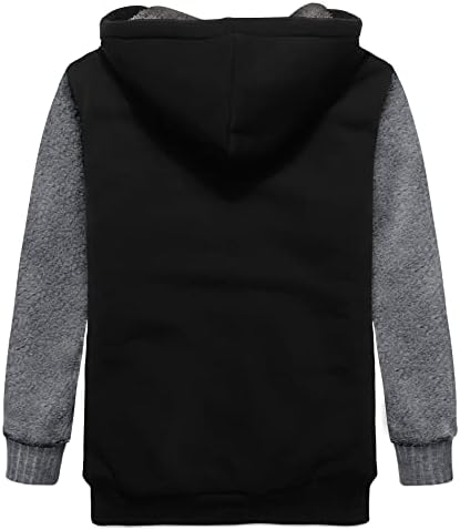 SWISSWELL Boys Hooded Jacket Full Zip Fleece Hoodie Sweatshirt