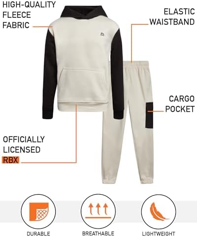 RBX Boys Jogger Set - Soft comfy for active lifestyles