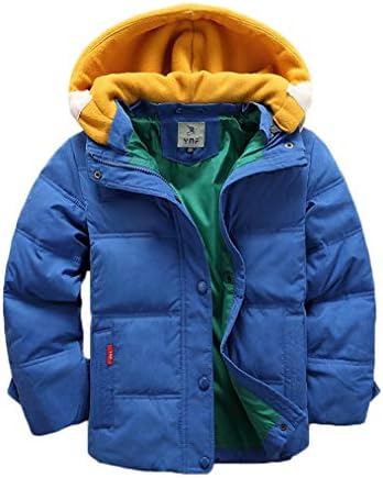 Vinmin Kids Thicken Hooded Jacket Warm Quilted Coat for Boys Girls