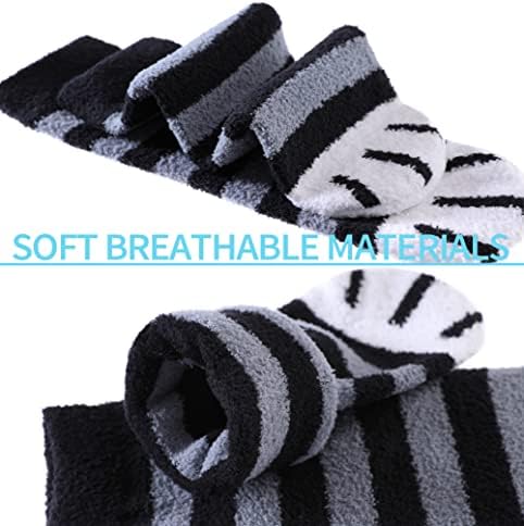 SDBING Crew Socks 6 Pairs Cozy Safe and Fun for Kids