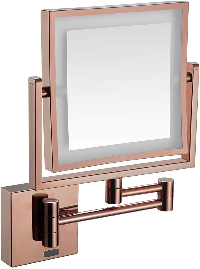 8-inch LED Light Wall-Mounted Vanity Mirror for Human Body