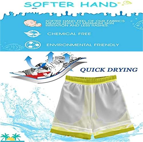 Visesunny Boys Surfers Swim Board Trunks Toddler Quick Dry Size