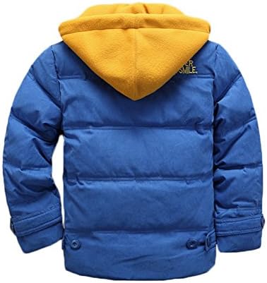 Vinmin Kids Thicken Hooded Jacket Warm Quilted Coat for Boys Girls