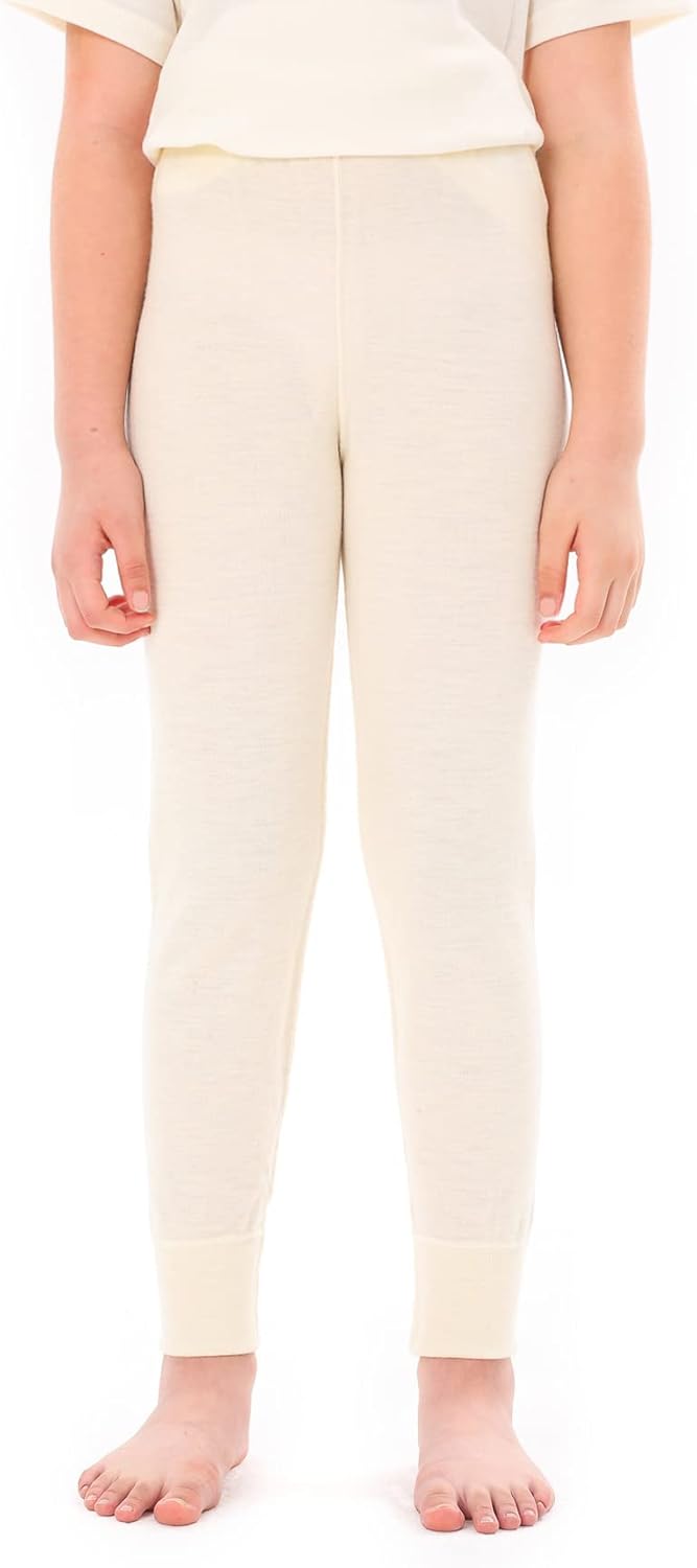 Merino Wool Thermal Base Layer Set for Kids