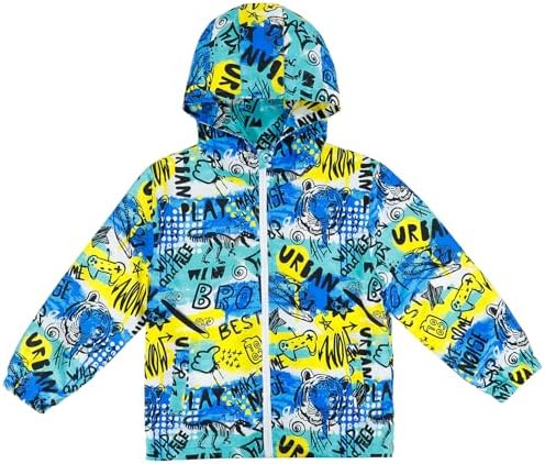 Estamico Boys Windproof Jacket Waterproof 4T-12Y