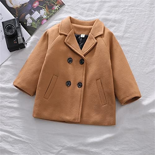 Elegant Plaid Collar Quilted Jacket for Kids
