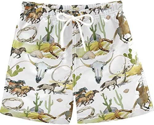 Visesunny Quick Dry Beach Board Shorts for Kids