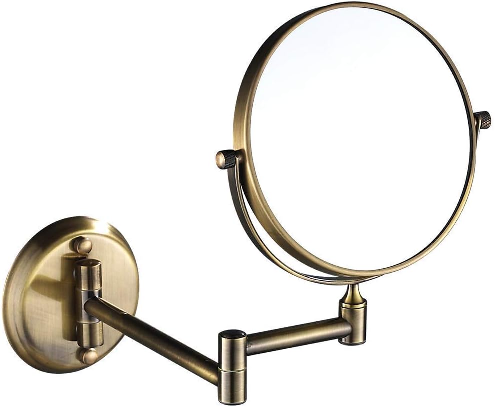 Sturdy Adjustable Makeup Mirror Wall-Mounted