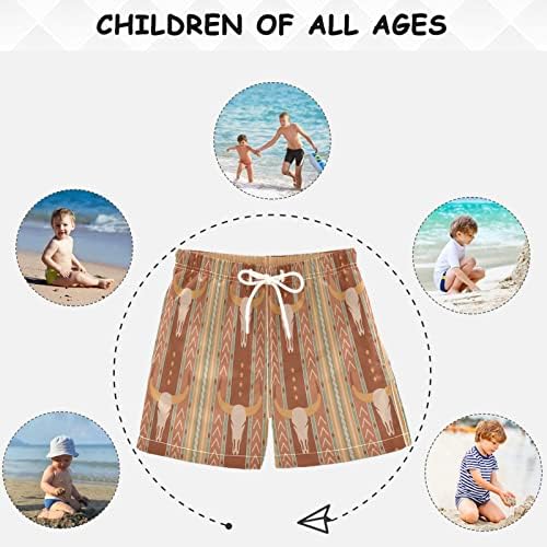 visesunny Funny Boys Swim Trunks Quick Dry Kids Bathing Suits Toddler Boy Swimsuit