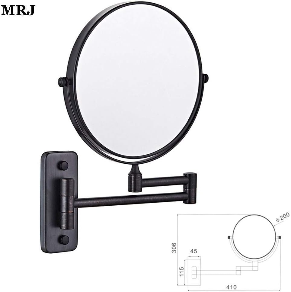 LCARY 3X Wall-Mounted Makeup Mirror