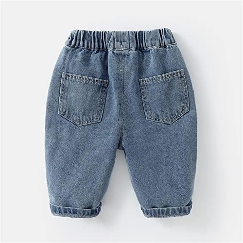 Cute Elastic Waist Jeans for Kids