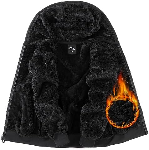 LAIWANG Boys Warm Winter Hoodie