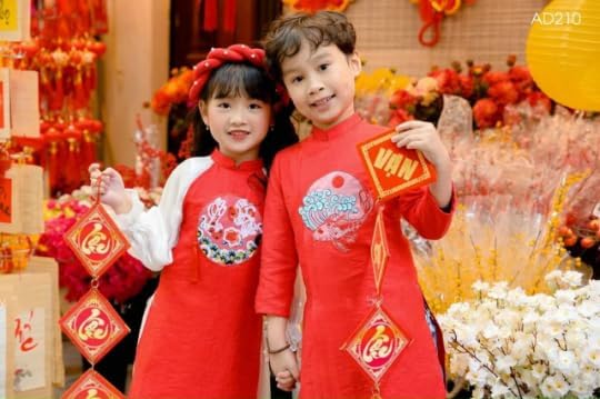 Family-Style Vietnamese Ao Dai Set