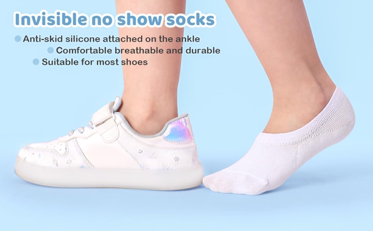 CHUNG No-Show Calf Socks for Boys