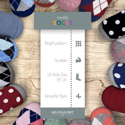 Kids Boys Fun Dress Socks