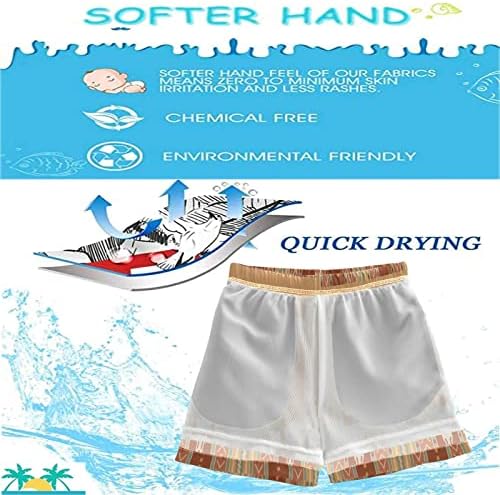 visesunny Funny Boys Swim Trunks Quick Dry Kids Bathing Suits Toddler Boy Swimsuit